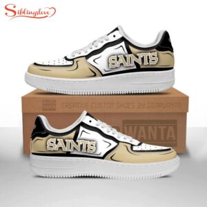 New Orleans Saints NFL Air Force 1 Shoes For Fans