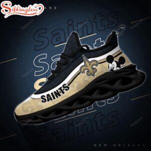 New Orleans Saints NFL Football Team Max Soul Shoes Gift For Men Women