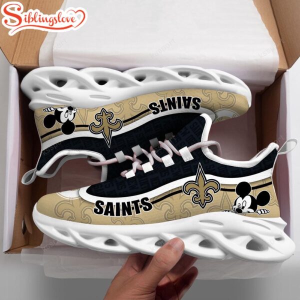 New Orleans Saints NFL Football Team Max Soul Shoes Gift For Men Women