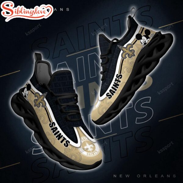 New Orleans Saints NFL Football Team Max Soul Shoes Gift For Men Women