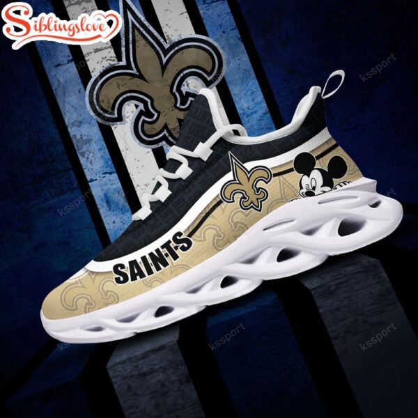 New Orleans Saints NFL Football Team Max Soul Shoes Gift For Men Women