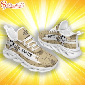 New Orleans Saints Snoopy Max Soul Shoes Gift For Fans