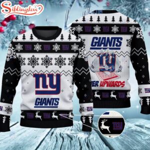 New York Giants Ever Upwards Christmas Ugly Sweater