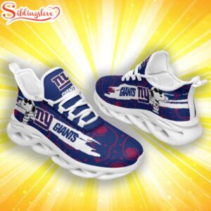 New York Giants Snoopy Max Soul Shoes Gift For Fans