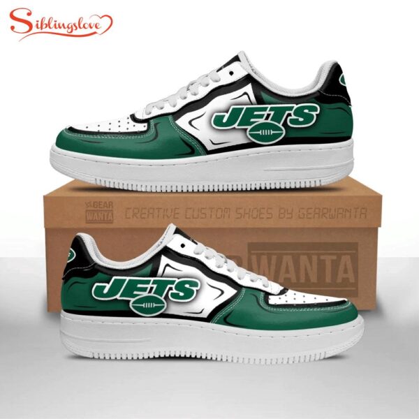 New York Jets NFL Air Force 1 Shoes For Fans