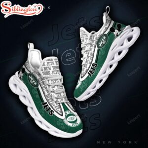 New York Jets NFL Football Team Max Soul Shoes Gift For Men Women