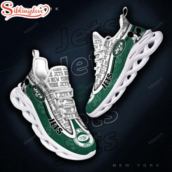 New York Jets NFL Football Team Max Soul Shoes Gift For Men Women