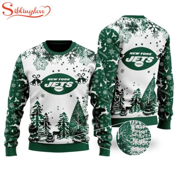 New York Jets Special Christmas Ugly Sweater Design Holiday Edition