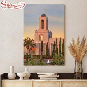 Newport Beach Temple Sunlit Spire…