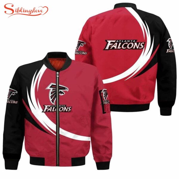 NFL Atlanta Falcons All Over Print Bomber Jacket