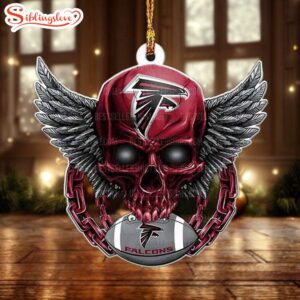 NFL Atlanta Falcons Football Skull…