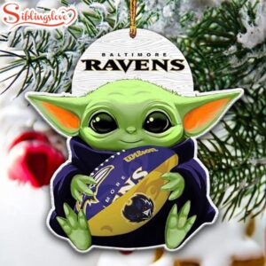 NFL Baltimore Ravens Baby Yoda…