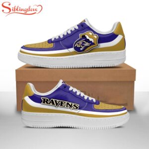 NFL Baltimore Ravens Lips Air Force 1 Shoes Gift For Fans