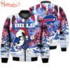 NFL Buffalo Bills Snoopy The Peanuts Merry Christmas 3D Bomber Jacket