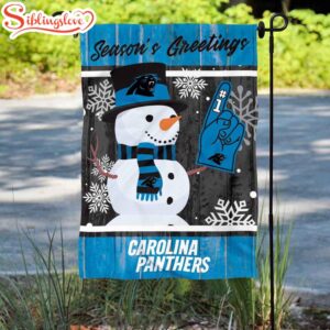 NFL Carolina Panthers Snowman Merry…