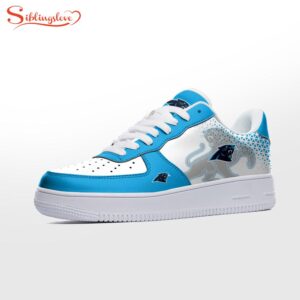 NFL Carolina Panthers Logo Air Force 1 Shoes Gift For Fans