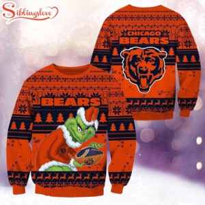 NFL Chicago Bears Football Grinch…