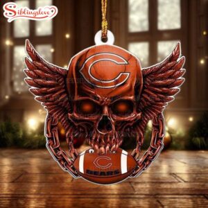 NFL Chicago Bears Football Skull…