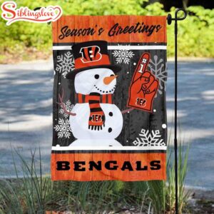 NFL Cincinnati Bengals Snowman Merry…