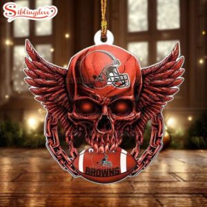 NFL Cleveland Browns Football Skull…