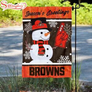 NFL Cleveland Browns Snowman Merry…