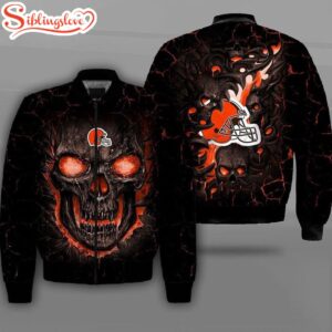 NFL Cleveland Browns Lava Skull…