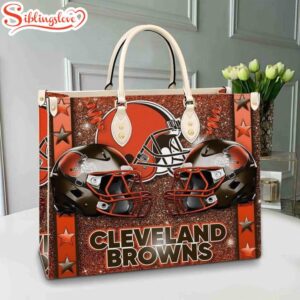 NFL Cleveland Browns Women Leather…