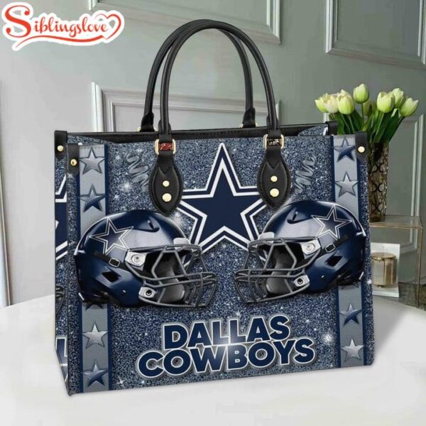 NFL Dallas Cowboys Women Leather Hand Bag Gift For Fans