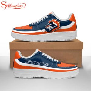 NFL Denver Broncos Lips Air Force 1 Shoes Gift For Fans