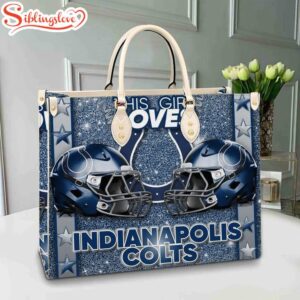 NFL Indianapolis Colts Women Leather…