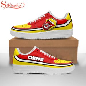 NFL Kansas City Chiefs Lips Air Force 1 Shoes Gift For Fans