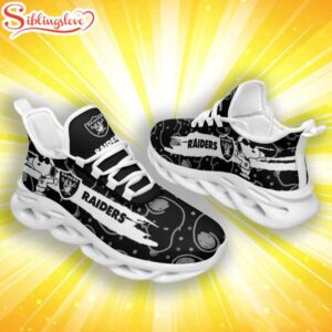 NFL Las Vegas Raiders Snoopy Max Soul Shoes Gift For Fans