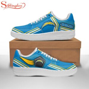 NFL Los Angeles Chargers Air Force 1 Shoes For Fans