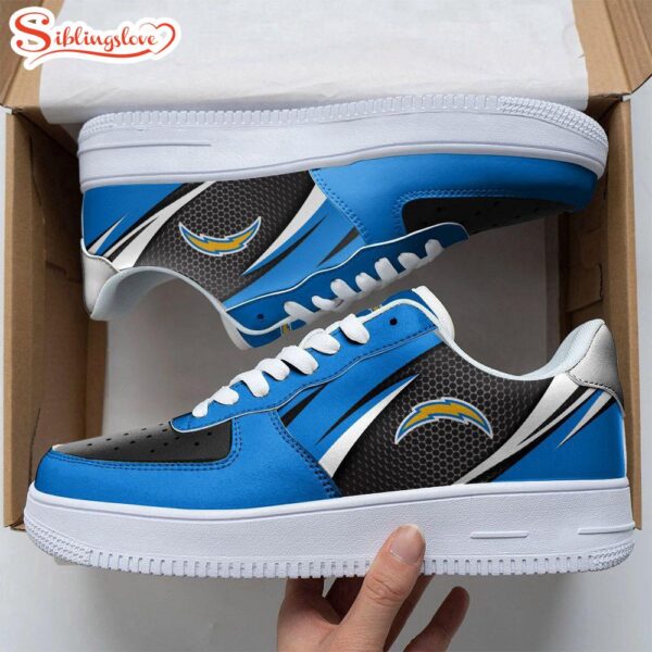 NFL Los Angeles Chargers Air Force 1 Shoes Sport Shoes For Fans