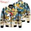 NFL Los Angeles Chargers Snoopy The Peanuts Merry Christmas 3D Bomber Jacket