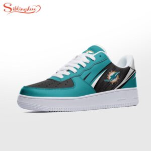 NFL Miami Dolphins Air Force 1 Shoes Gift For Fans