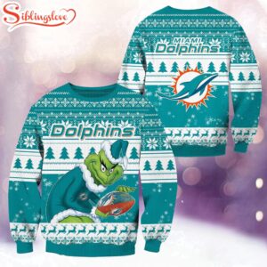 NFL Miami Dolphins Football Grinch…