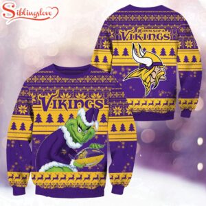 NFL Minnesota Vikings Football Grinch…