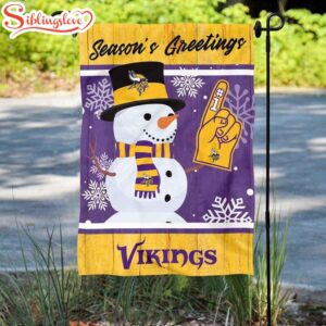 NFL Minnesota Vikings Snowman Merry…