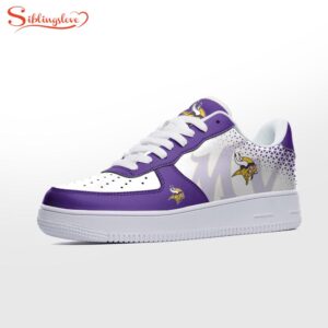 NFL Minnesota Vikings Logo Air Force 1 Shoes Gift For Fans