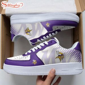 NFL Minnesota Vikings Logo Air Force 1 Shoes Gift For Fans