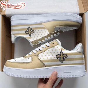 NFL New Orleans Saints American Flag Air Force 1 Shoes Gift For Fans