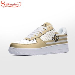 NFL New Orleans Saints American Flag Air Force 1 Shoes Gift For Fans