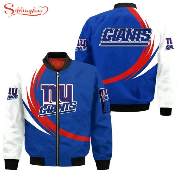 NFL New York Giants All Over Print Bomber Jacket