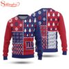 NFL New York Giants Christmas Pine Trees All Over Print Sweater