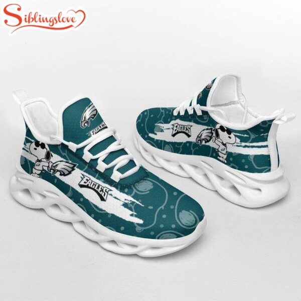 NFL Philadelphia Eagles Snoopy Edition Max Soul Shoes