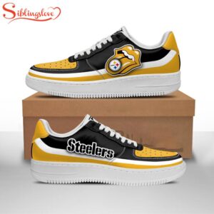 NFL Pittsburgh Steelers Lips Air Force 1 Shoes Gift For Fans