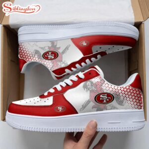 NFL San Francisco 49ers Logo Air Force 1 Shoes Gift For Fans