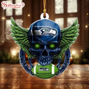 NFL Seattle Seahawks Football Skull…