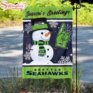 NFL Seattle Seahawks Snowman Merry…